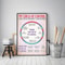 Social Worker My Control Circle Poster Mental Health Mindfulness Print Professional Office Wall D 3