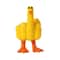 Rebellious Middle Finger Duck Statue Creative Resin Desktop Ornament Humorous Home Office Garden 7