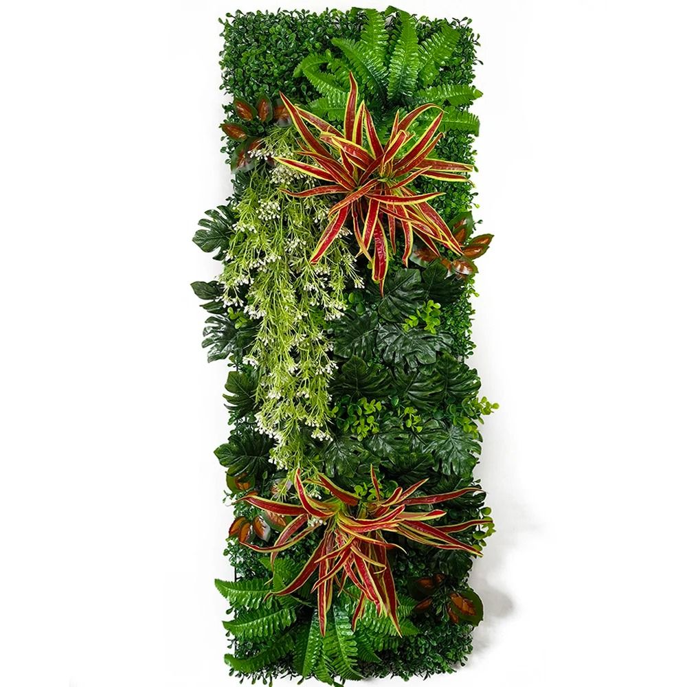 Artificial Greenery Hedge Grid 16x47 In Simulated Milan Eucalyptus Wall Wedding Backdrop Garden 13