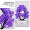 Artificial Potted Bonsai Tree Decorative Faux Tabletop Plant Realistic Greenery For Home Office 2