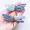 Natural Kyanite Crystal Dragonfly Handmade Polished Figurine Healing Gemstone Decor Childrens Gi 5
