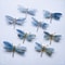 Natural Kyanite Crystal Dragonfly Handmade Polished Figurine Healing Gemstone Decor Childrens Gi 6
