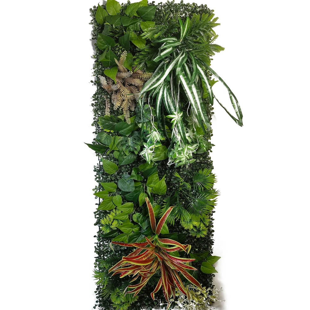 Artificial Moss Grass Wall Panel 16x47 In Faux Greenery Lawn Realistic Backdrop For Wedding Home 17