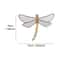 Golden CurlyTailed Dragonfly Wall Decor MirrorFinished Resin Craft Luxury Furniture Home Art Acc 6