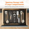 Expandable Kitchen Utensil Tray Adjustable Silverware Drawer Organizer For Spoons Forks And Knives 4