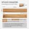 Magnetic Acacia Wood Knife Holder 16 In WallMounted Kitchen Storage Strip Natural Hardwood Cutler 2