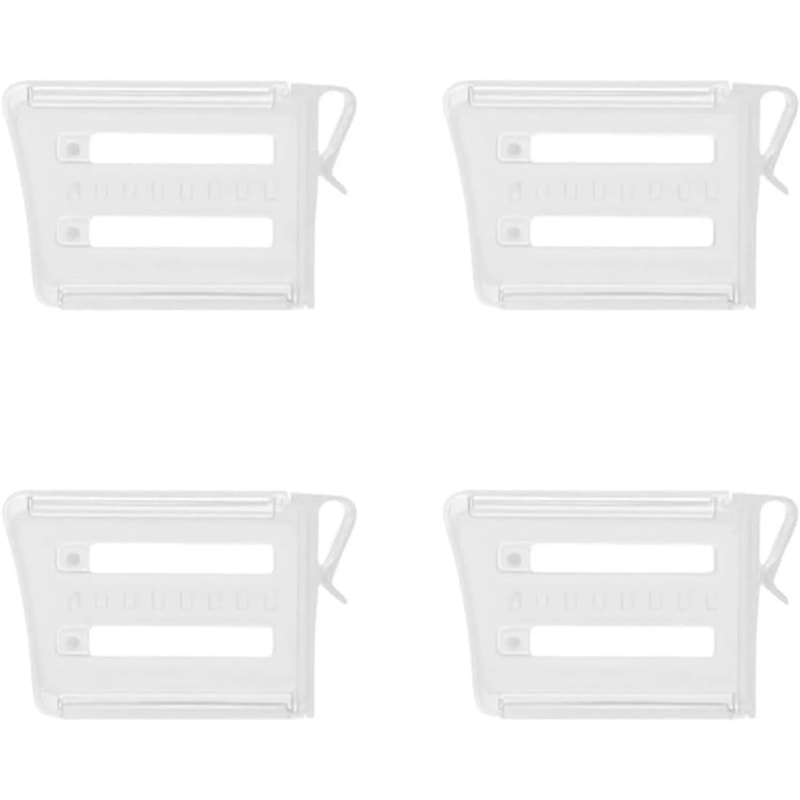 Refrigerator Storage Divider Clips 4pcs Expandable Fridge Door Partition Bottle Shelf Organizer B 7