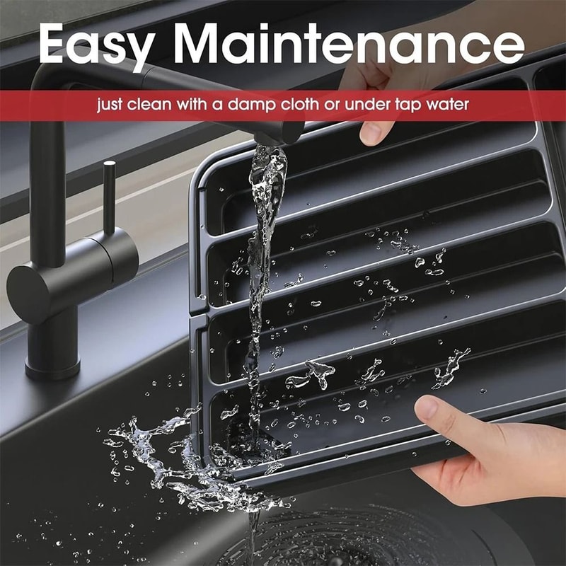 Expandable Silverware Utensil Tray Adjustable Kitchen Drawer Organizer Retractable Flatware Cutl 6