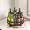 360 Rotating Spice Rack Organizer NonSkid Seasoning Storage Tray Lazy Susan Kitchen Accessory 6
