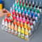 Transparent Paint Storage Rack 7Tier Acrylic Craft Paint Organizer Watercolor Hobby Paint Bottle 0