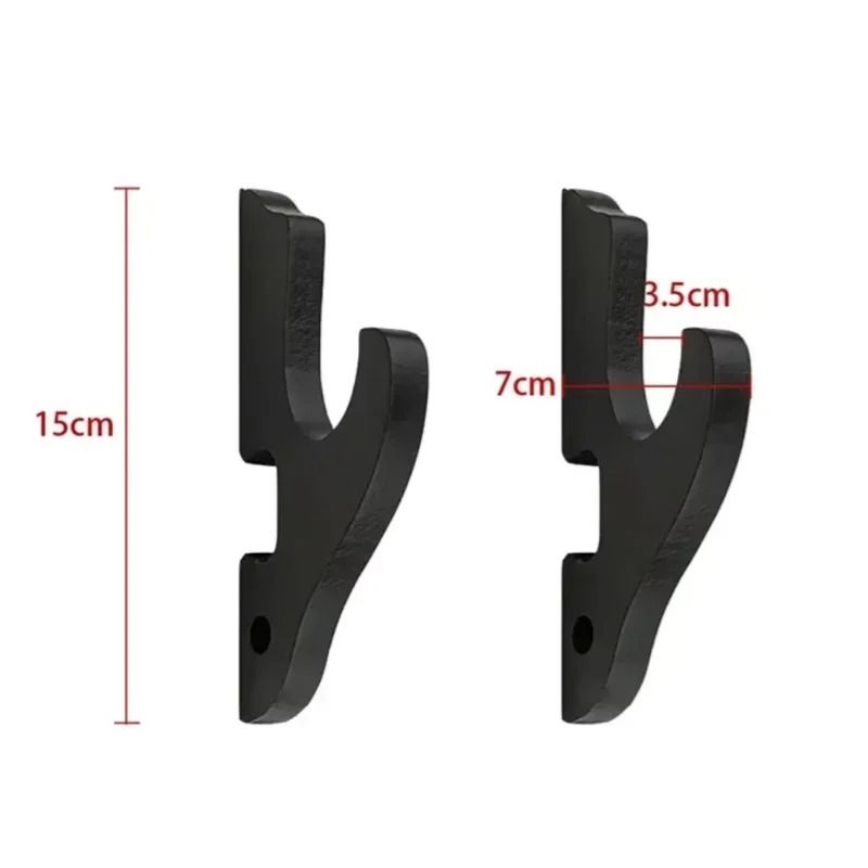 WallMounted Sword Rifle Rack Solid Wood Samurai Katana Display HeavyDuty Shotgun Sniper Rifle H 6