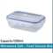 Vacuum Food Storage Box Airtight FreshKeeping Container Transparent Fridge Organizer Microwave S 9