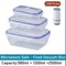 Vacuum Food Storage Box Airtight FreshKeeping Container Transparent Fridge Organizer Microwave S 14