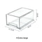 DrawerStyle Refrigerator Storage Box FoodGrade FreshKeeping Bin Meat Egg Frozen Food Finishing O 7