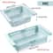 UnderShelf Refrigerator Drawer PullOut Fridge Storage Organizer Universal ClipOn Bin For Eggs Fru 9