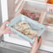 UnderShelf Refrigerator Drawer PullOut Fridge Storage Organizer Universal ClipOn Bin For Eggs Fru 4