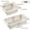 UnderShelf Refrigerator Drawer PullOut Fridge Storage Organizer Universal ClipOn Bin For Eggs Fru 7
