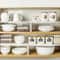 Retractable Kitchen Cabinet Shelf Expandable Layered Storage Rack Multifunctional Dish Spice Ref