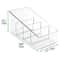 4Tier Stackable Storage Containers Transparent Pantry Fridge Organizer Desktop Makeup Spice Pou 6