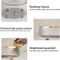 Rotating Clear Lazy Susan Organizer Round Plastic Spinning Container Bin For Pantry Fridge Kitche 3