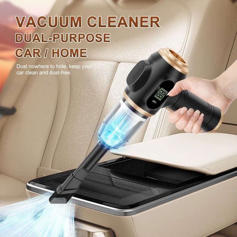 Cordless Handheld MultiFunctional Vacuum HighSuction Home Car Cleaner For Dust Debris Pet Hair 2