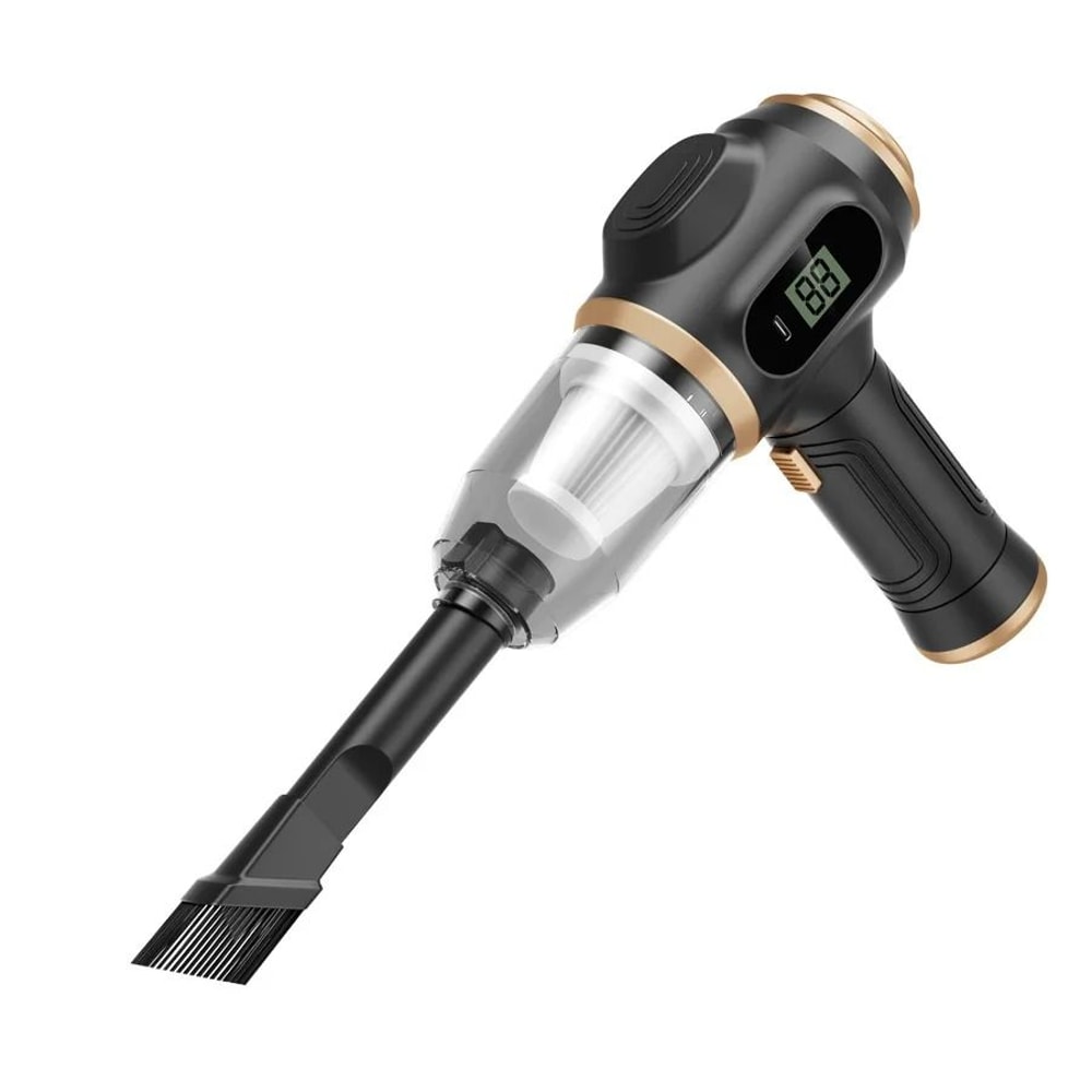 2in1 Car Blower Vacuum HighPowered Suction For Car Seats Mats Trunk Portable Auto Detail Machin 0