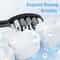 Rotary Electric Toothbrush Waterproof Rechargeable Tooth Brush With Smart Timer 10 Brush Heads 5