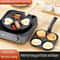 Medical Stone 4Hole Omelette Pan NonStick Egg Burger Dumpling Pot Professional Breakfast Frying 4