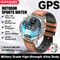 GPS Map Navigation Smart Watch AMOLED Screen 3ATM Waterproof Compass Pro Mens Womens NFC BT Cal 15