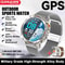 GPS Map Navigation Smart Watch AMOLED Screen 3ATM Waterproof Compass Pro Mens Womens NFC BT Cal 18