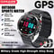 GPS Map Navigation Smart Watch AMOLED Screen 3ATM Waterproof Compass Pro Mens Womens NFC BT Cal 0