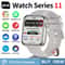 Global Version Series S11 Smart Watch HD AMOLED Display GPS Bluetooth Call Pro Waterproof Sports