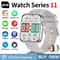 Global Version Series S11 Smart Watch HD AMOLED Display GPS Bluetooth Call Pro Waterproof Sports