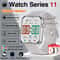 Series 11 Original Smart Watch AMOLED HD Display GPS Track Pro Bluetooth Call Waterproof Sports