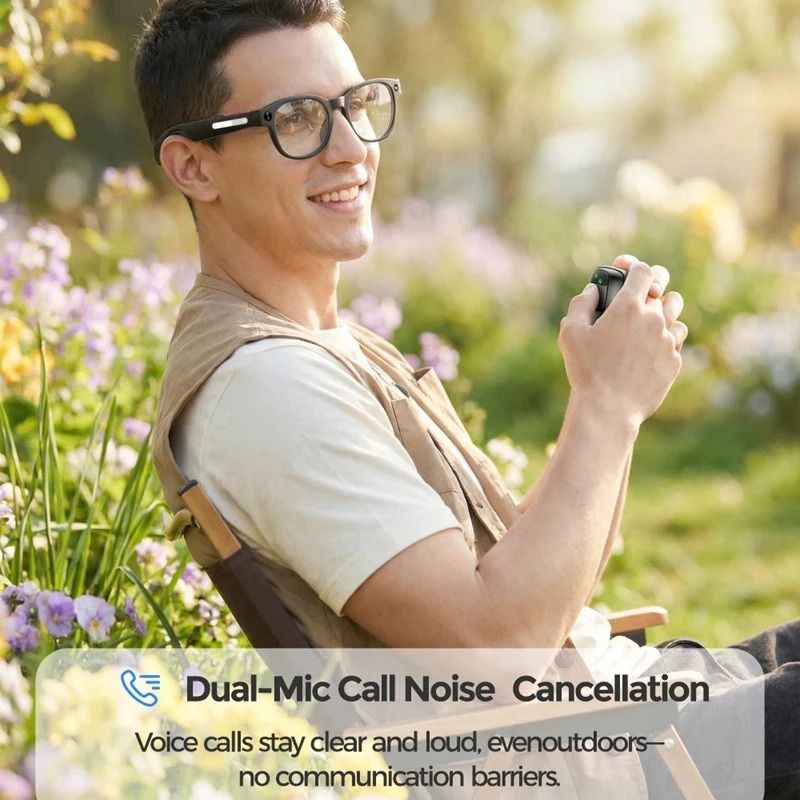 800W HD AI Smart Bluetooth Glasses HD 4K Video Shooting Voice Translation Pro AI Smart Camera Ey 3