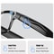 RealTime Translation AI Glasses 800W 4K HD Video Recording Photo Recognition Pro Bluetooth Call 5