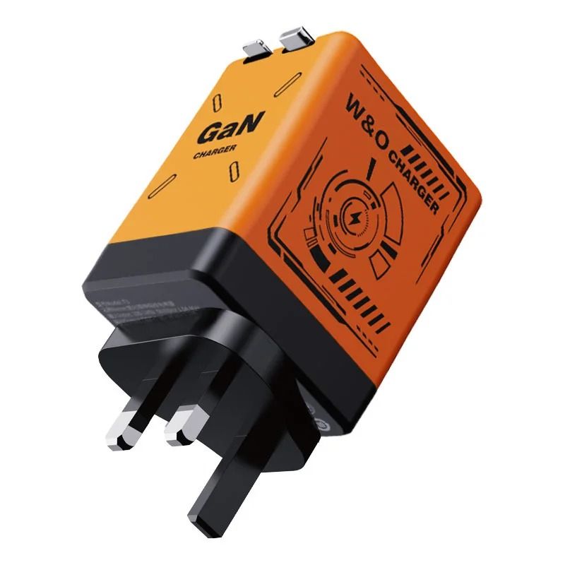 Telescopic GaN Fast Charger 65W Retractable Compact Power Station 12