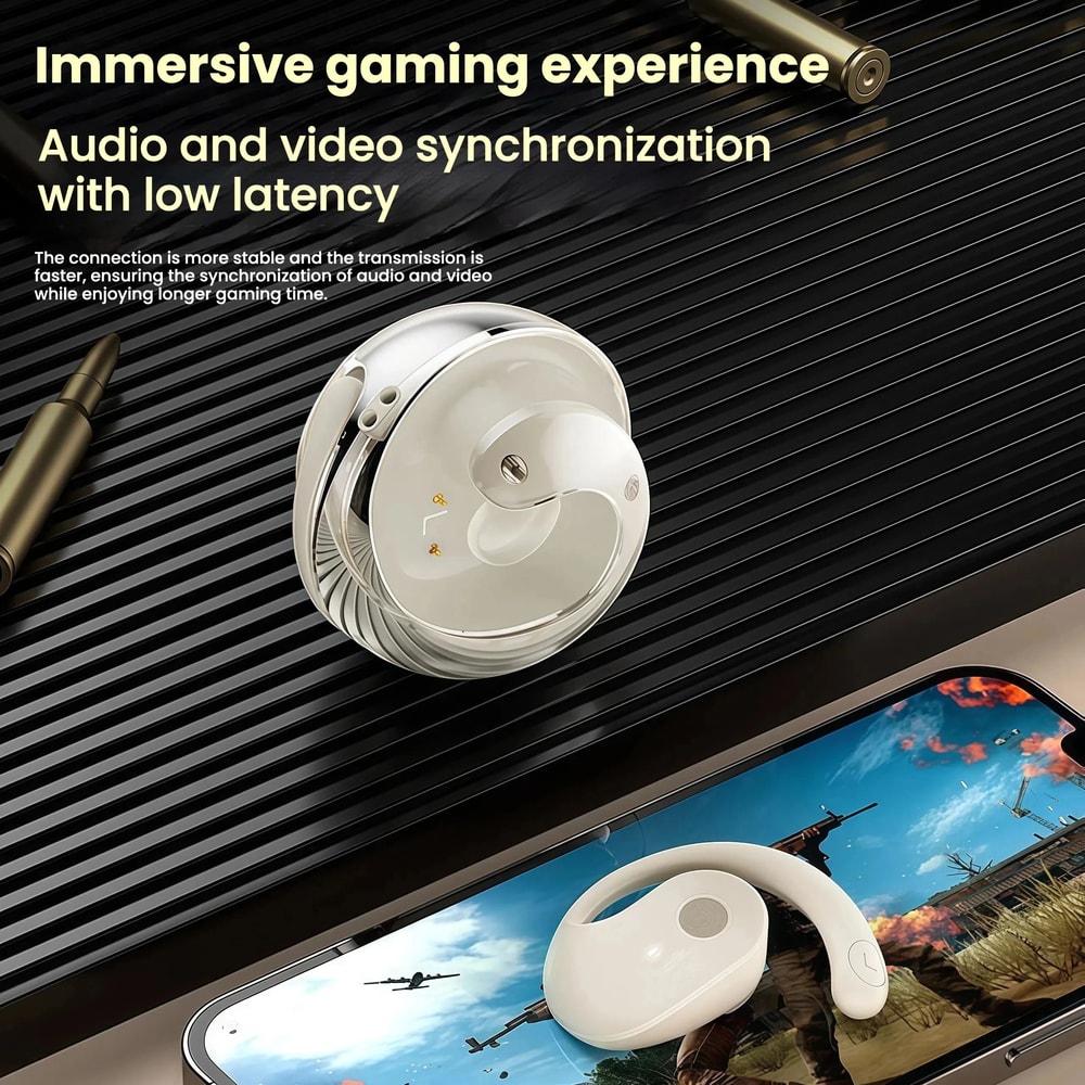 Ai Wireless Translation Earphones 150 Language Support Ceramic Speaker Pro OWS OpenEar Bluetooth 2