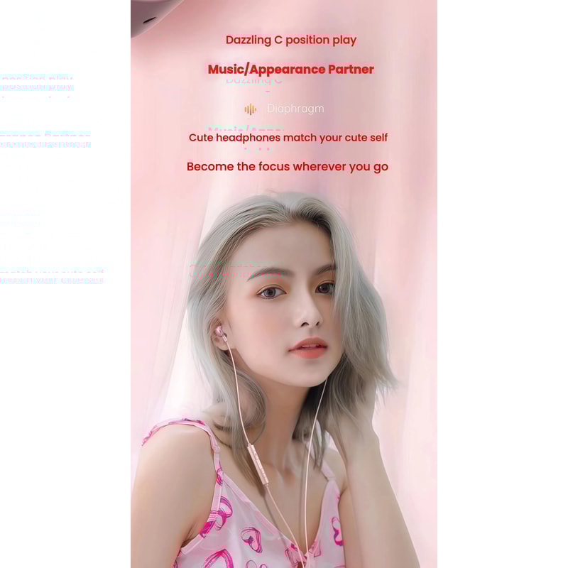 HiFi TypeC Digital Audio Earbuds Reinforced Cable Universal DAC Chip ProGrade Wired Headphones 2