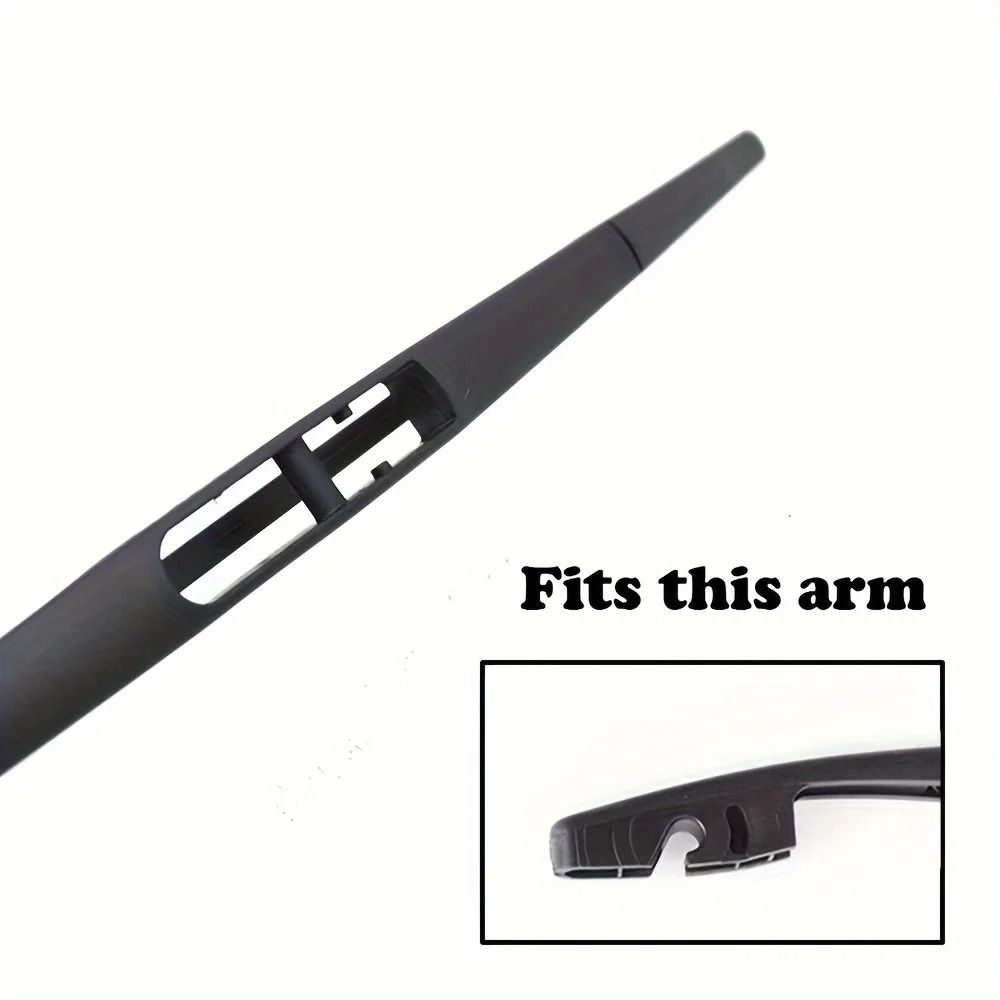 Universal Rear Wiper Blade HighVisibility Rubber Precision Fit For Honda Subaru More 0