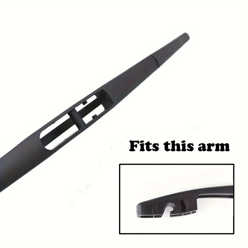 Universal Rear Wiper Blade HighVisibility Rubber Precision Fit For Honda Subaru More 0