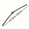 Rear Windshield Wiper Blade HighPerformance Natural Rubber Precision Fit For Golf Tiguan Skoda 6