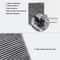 Cabin Air Filter 2pc Set Activated Carbon Filtration Precision Fit For BMW 5 6 7 Series 1