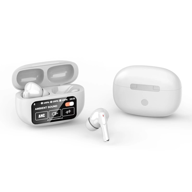 Smart LED Touch Screen Earbuds Bluetooth 54 ANCENC HiFi Sound TWS Gaming Headphones 1