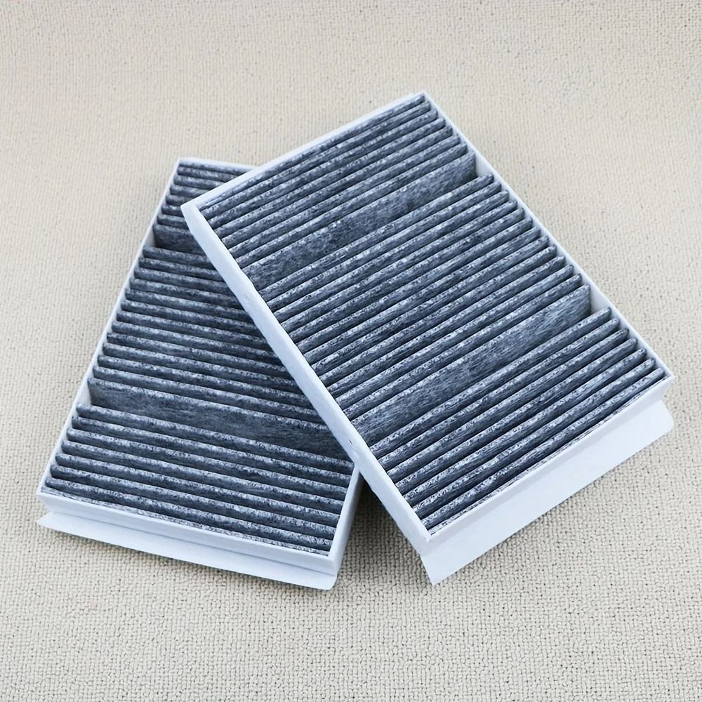 Premium Cabin Air Filter 2pc Set Activated Carbon Filtration Precision Fit For SClass Maybach W2 3