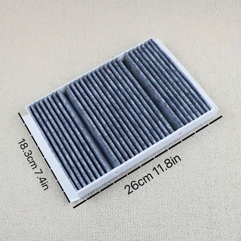 Premium Cabin Air Filter 2pc Set Activated Carbon Filtration Precision Fit For SClass Maybach W2 4
