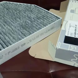 premium cabin air filter – activated carbon filtration – precision fit for mercedes-benz c, e, glc & cls class
