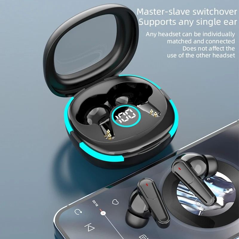 HiFi Wireless Earbuds With LED Display Bluetooth 54 ANCENC Smart Touch Noise Cancelling Headphon 5