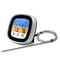 Smart Touchscreen Meat Thermometer Digital LCD Display Programmable Timer Precision Probe For Gr 0