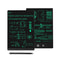 95Inch Superfine LCD Writing Tablet Precision FullScreen Drawing Board Educational Notepad 0